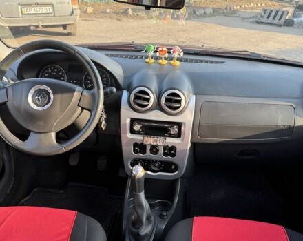 Красный Рено Сандеро, объемом двигателя 1.6 л и пробегом 76 тыс. км за 6800 $, фото 5 на Automoto.ua