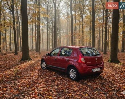 Червоний Рено Сандеро, об'ємом двигуна 1.39 л та пробігом 111 тис. км за 6200 $, фото 2 на Automoto.ua