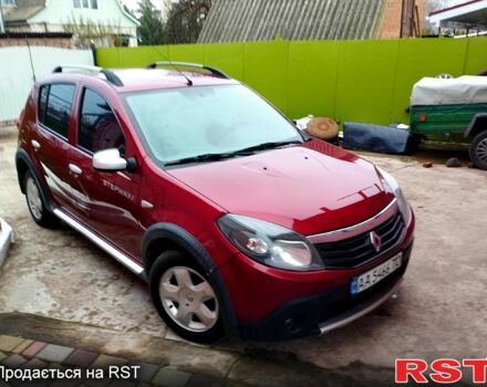 Червоний Рено Сандеро, об'ємом двигуна 1.6 л та пробігом 167 тис. км за 5950 $, фото 3 на Automoto.ua