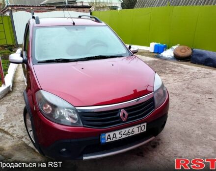Червоний Рено Сандеро, об'ємом двигуна 1.6 л та пробігом 167 тис. км за 5950 $, фото 2 на Automoto.ua