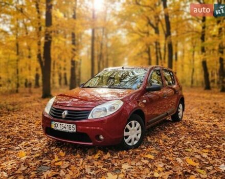 Червоний Рено Сандеро, об'ємом двигуна 1.39 л та пробігом 111 тис. км за 6200 $, фото 3 на Automoto.ua