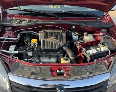 Красный Рено Сандеро, объемом двигателя 1.6 л и пробегом 76 тыс. км за 6800 $, фото 6 на Automoto.ua