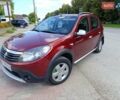 Красный Рено Сандеро, объемом двигателя 1.6 л и пробегом 221 тыс. км за 6200 $, фото 5 на Automoto.ua