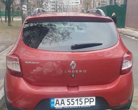 Красный Рено Сандеро, объемом двигателя 1.46 л и пробегом 130 тыс. км за 8500 $, фото 4 на Automoto.ua