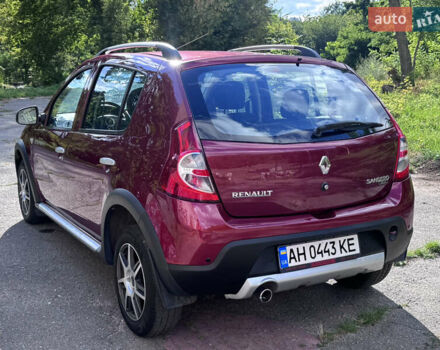 Червоний Рено Сандеро, об'ємом двигуна 1.6 л та пробігом 79 тис. км за 7999 $, фото 8 на Automoto.ua