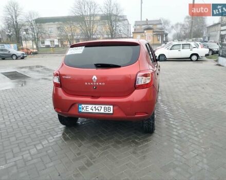 Червоний Рено Сандеро, об'ємом двигуна 1.46 л та пробігом 216 тис. км за 7777 $, фото 12 на Automoto.ua