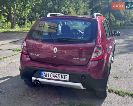 Червоний Рено Сандеро, об'ємом двигуна 1.6 л та пробігом 79 тис. км за 7999 $, фото 7 на Automoto.ua