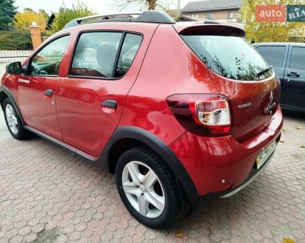 Красный Рено Сандеро, объемом двигателя 1.46 л и пробегом 80 тыс. км за 7777 $, фото 8 на Automoto.ua