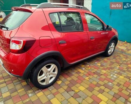 Красный Рено Сандеро, объемом двигателя 1.46 л и пробегом 80 тыс. км за 7777 $, фото 17 на Automoto.ua