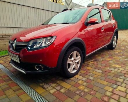 Красный Рено Сандеро, объемом двигателя 1.46 л и пробегом 80 тыс. км за 7777 $, фото 4 на Automoto.ua