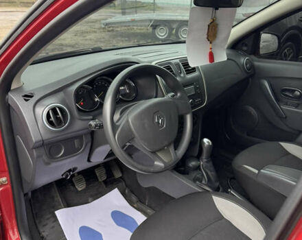 Красный Рено Сандеро, объемом двигателя 1.46 л и пробегом 141 тыс. км за 8800 $, фото 6 на Automoto.ua