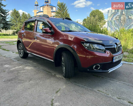 Червоний Рено Сандеро, об'ємом двигуна 1.6 л та пробігом 133 тис. км за 9150 $, фото 3 на Automoto.ua