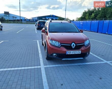 Красный Рено Сандеро, объемом двигателя 1.46 л и пробегом 100 тыс. км за 7800 $, фото 1 на Automoto.ua