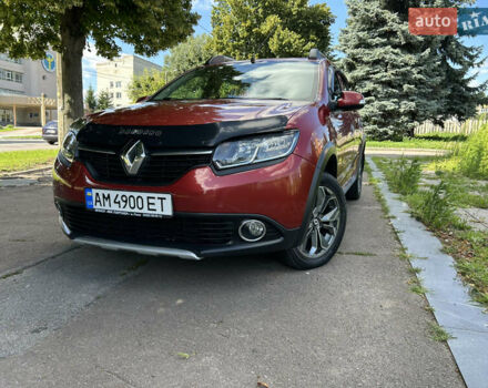 Червоний Рено Сандеро, об'ємом двигуна 1.6 л та пробігом 133 тис. км за 9150 $, фото 13 на Automoto.ua