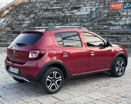 Красный Рено Сандеро, объемом двигателя 1.6 л и пробегом 88 тыс. км за 8799 $, фото 10 на Automoto.ua