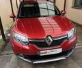 Красный Рено Сандеро, объемом двигателя 0.9 л и пробегом 78 тыс. км за 9000 $, фото 1 на Automoto.ua