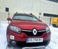 Красный Рено Сандеро, объемом двигателя 0.9 л и пробегом 77 тыс. км за 9000 $, фото 1 на Automoto.ua