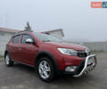 Красный Рено Сандеро, объемом двигателя 1.5 л и пробегом 94 тыс. км за 10700 $, фото 1 на Automoto.ua