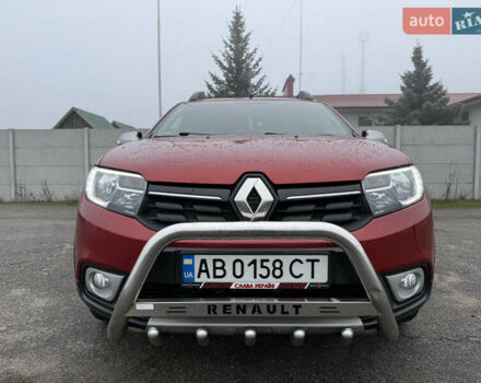 Красный Рено Сандеро, объемом двигателя 1.5 л и пробегом 94 тыс. км за 10700 $, фото 13 на Automoto.ua