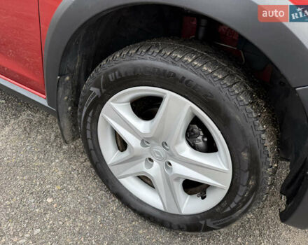 Красный Рено Сандеро, объемом двигателя 1.5 л и пробегом 94 тыс. км за 10700 $, фото 21 на Automoto.ua