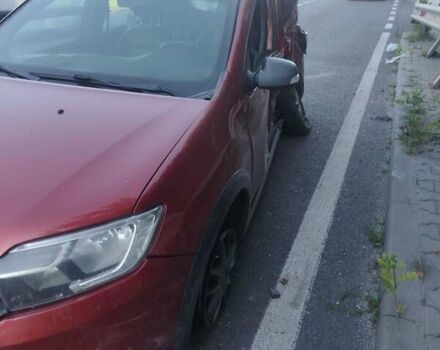 Красный Рено Сандеро, объемом двигателя 1.46 л и пробегом 260 тыс. км за 3950 $, фото 1 на Automoto.ua