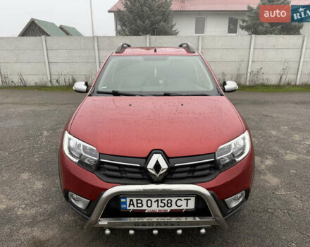 Красный Рено Сандеро, объемом двигателя 1.5 л и пробегом 94 тыс. км за 10450 $, фото 14 на Automoto.ua