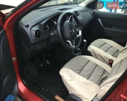 Красный Рено Сандеро, объемом двигателя 1.5 л и пробегом 81 тыс. км за 12500 $, фото 2 на Automoto.ua