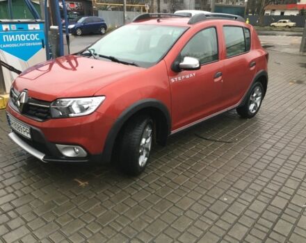 Червоний Рено Сандеро, об'ємом двигуна 1.5 л та пробігом 84 тис. км за 12500 $, фото 1 на Automoto.ua