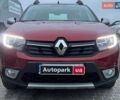 Красный Рено Сандеро, объемом двигателя 0.9 л и пробегом 47 тыс. км за 9790 $, фото 1 на Automoto.ua