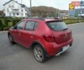 Красный Рено Сандеро, объемом двигателя 0.9 л и пробегом 59 тыс. км за 10500 $, фото 3 на Automoto.ua
