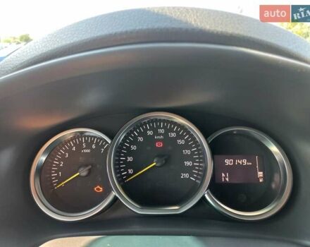 Красный Рено Сандеро, объемом двигателя 0.9 л и пробегом 90 тыс. км за 12000 $, фото 11 на Automoto.ua