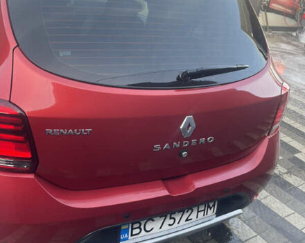 Красный Рено Сандеро, объемом двигателя 1.46 л и пробегом 55 тыс. км за 12100 $, фото 4 на Automoto.ua