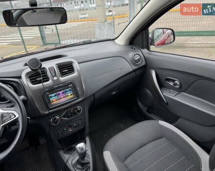 Червоний Рено Сандеро, об'ємом двигуна 0.9 л та пробігом 75 тис. км за 8890 $, фото 23 на Automoto.ua