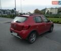 Красный Рено Сандеро, объемом двигателя 0.9 л и пробегом 59 тыс. км за 10500 $, фото 4 на Automoto.ua