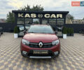 Красный Рено Сандеро, объемом двигателя 0.9 л и пробегом 59 тыс. км за 10300 $, фото 1 на Automoto.ua