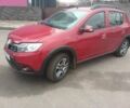 Красный Рено Сандеро, объемом двигателя 0.9 л и пробегом 25 тыс. км за 7300 $, фото 1 на Automoto.ua