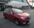 Красный Рено Сандеро, объемом двигателя 0.9 л и пробегом 59 тыс. км за 10500 $, фото 1 на Automoto.ua