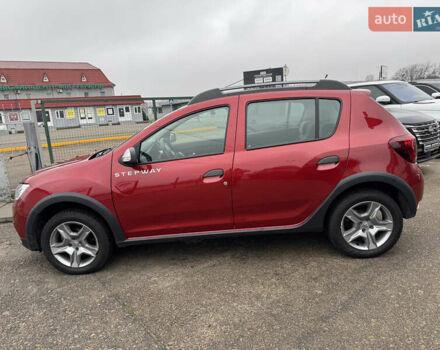 Червоний Рено Сандеро, об'ємом двигуна 0.9 л та пробігом 75 тис. км за 8890 $, фото 8 на Automoto.ua