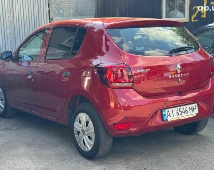 Красный Рено Сандеро, объемом двигателя 1 л и пробегом 78 тыс. км за 7800 $, фото 2 на Automoto.ua