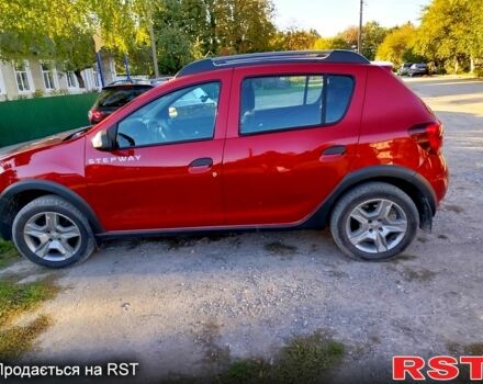 Рено Сандеро 2019 в Каменце-Подольском на Automoto.ua Красный Рено Сандеро, объемом двигателя 0.9 л и пробегом 49 тыс. км за 10700 $, фото 3 на Automoto.ua