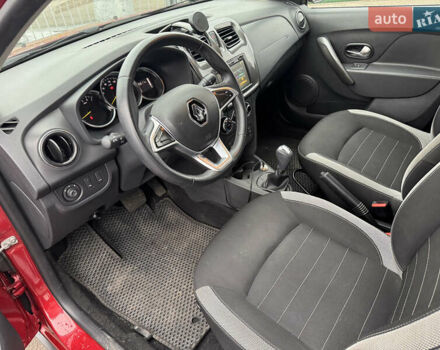 Червоний Рено Сандеро, об'ємом двигуна 0.9 л та пробігом 75 тис. км за 8890 $, фото 11 на Automoto.ua