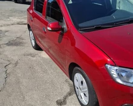 Красный Рено Сандеро, объемом двигателя 1 л и пробегом 78 тыс. км за 7800 $, фото 7 на Automoto.ua