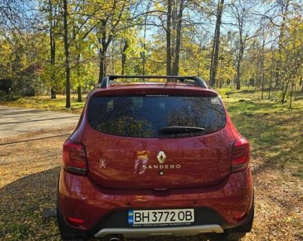 Червоний Рено Сандеро, об'ємом двигуна 0.9 л та пробігом 65 тис. км за 11500 $, фото 10 на Automoto.ua