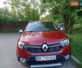 Красный Рено Сандеро, объемом двигателя 0.9 л и пробегом 41 тыс. км за 11200 $, фото 1 на Automoto.ua