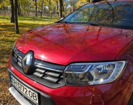 Червоний Рено Сандеро, об'ємом двигуна 0.9 л та пробігом 65 тис. км за 11500 $, фото 7 на Automoto.ua