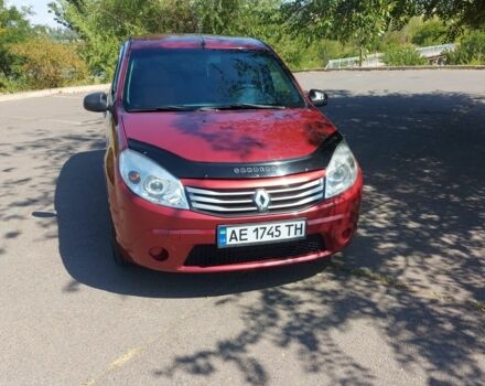 Красный Рено Сандеро, объемом двигателя 1.6 л и пробегом 178 тыс. км за 6200 $, фото 1 на Automoto.ua