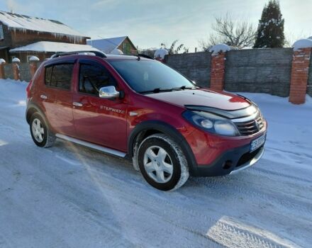 Червоний Рено Сандеро, об'ємом двигуна 1.6 л та пробігом 101 тис. км за 6700 $, фото 1 на Automoto.ua