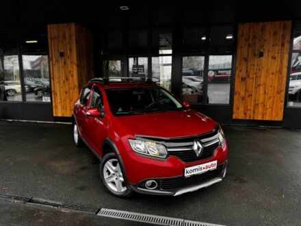 Червоний Рено Сандеро, об'ємом двигуна 1.6 л та пробігом 206 тис. км за 7299 $, фото 1 на Automoto.ua