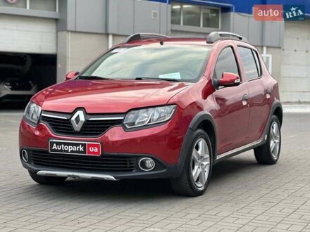 Рено Сандеро 2013 в Одессе на Automoto.ua Красный Рено Сандеро, объемом двигателя 1.5 л и пробегом 179 тыс. км за 6790 $, фото 1 на Automoto.ua