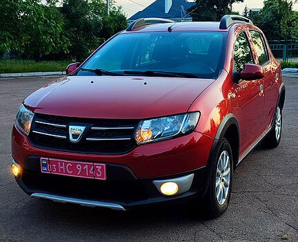 Червоний Рено Сандеро, об'ємом двигуна 1.5 л та пробігом 216 тис. км за 7750 $, фото 1 на Automoto.ua
